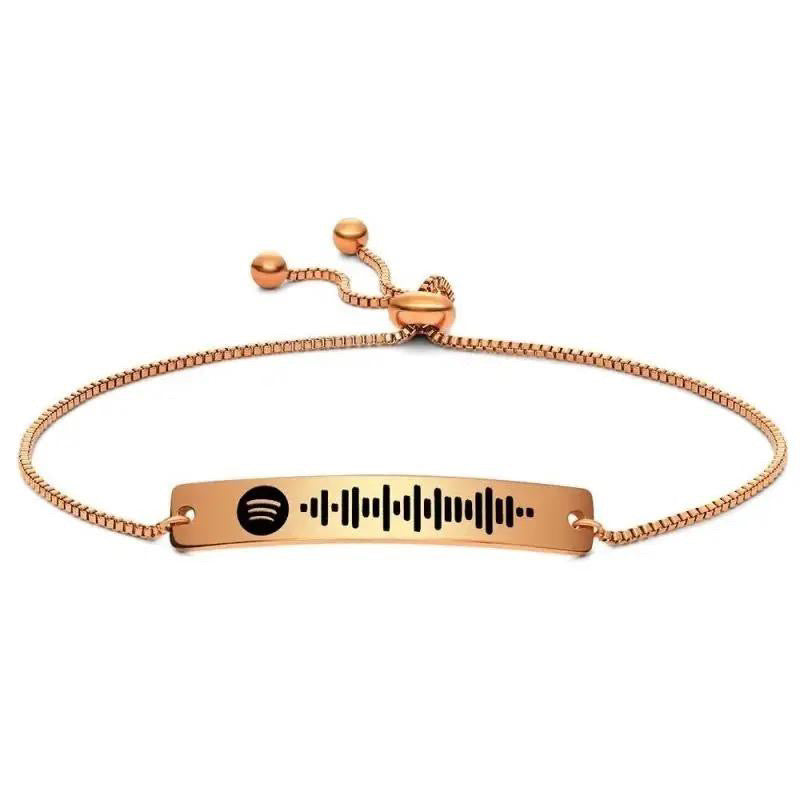 PERSONALIZED SPOTIFY CODE BRACELET