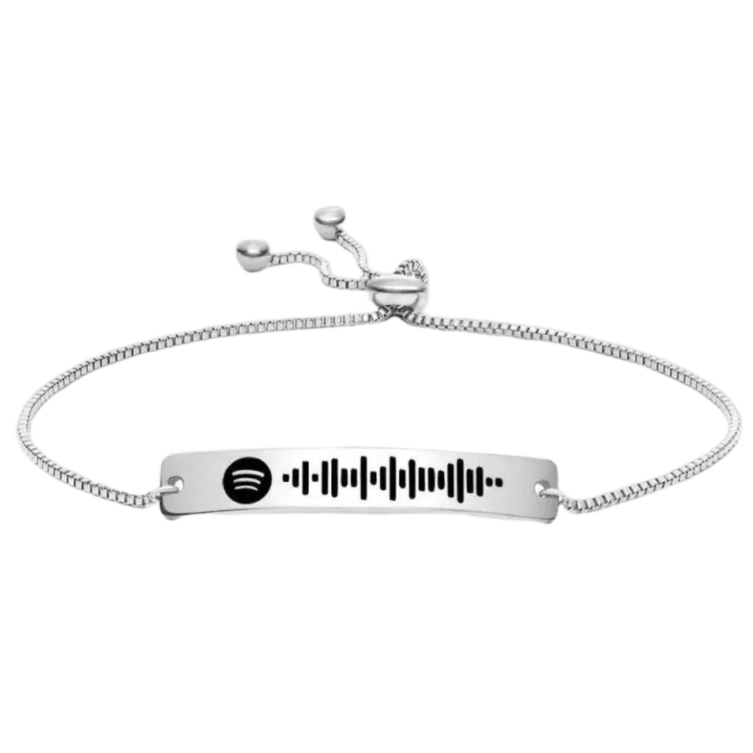 PERSONALIZED SPOTIFY CODE BRACELET